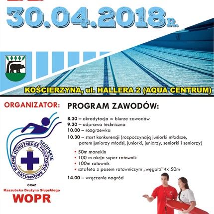 II Mistrzostwa Ratowników Wodnych o Puchar Burmistrza Kościerzyny 
